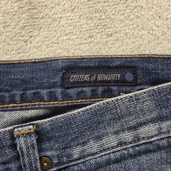 Citizens of Humanity Jeans Mens 34x32 Perfect Selvedge Made in USA 674-062 - Picture 9 of 15